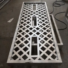 木纹铝窗花 Wood grain aluminum window grilles - Image 5