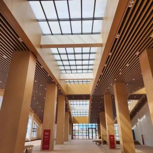 木纹铝单板 Wood grain aluminum veneer